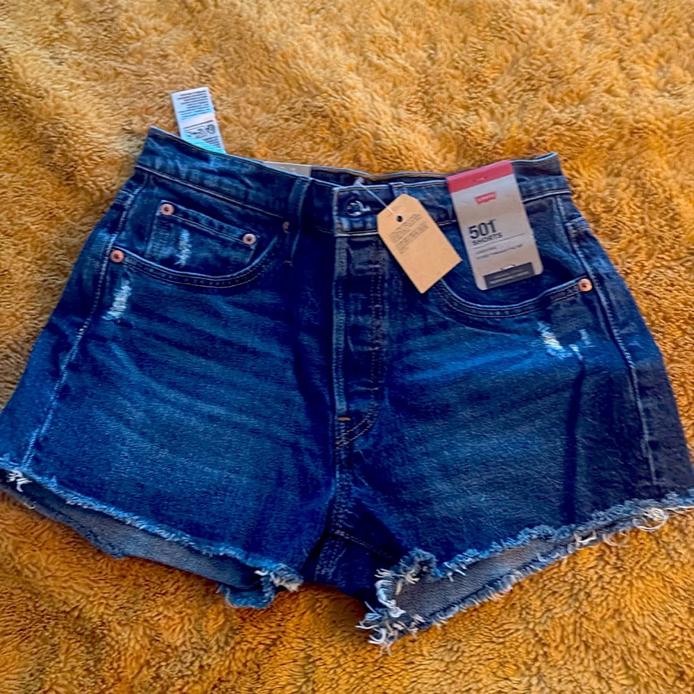 Levi’s 501 Blue Jeans short (sz 27)